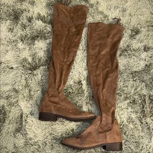 Forever 21 Brown Over-the-Knee Boots